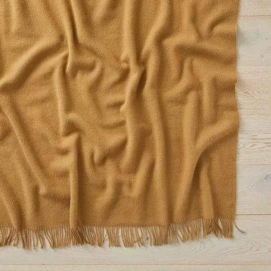 Nevis Throw - Camel