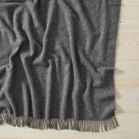 Nevis Throw - Charcoal