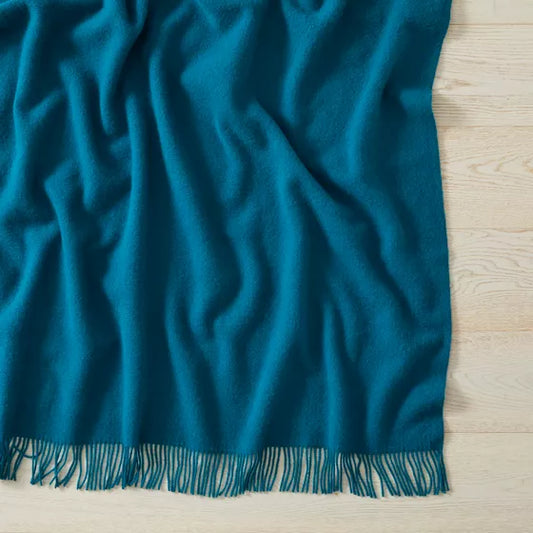 Nevis Throw - Turquoise